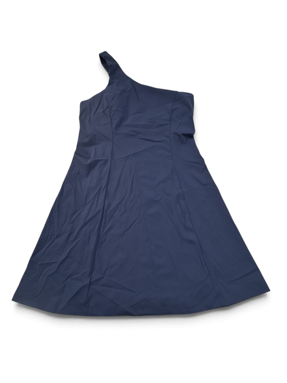 OUTDOOR VOICES Womens Small Blue One-Shoulder Dress Shelf Bra Active Activewear